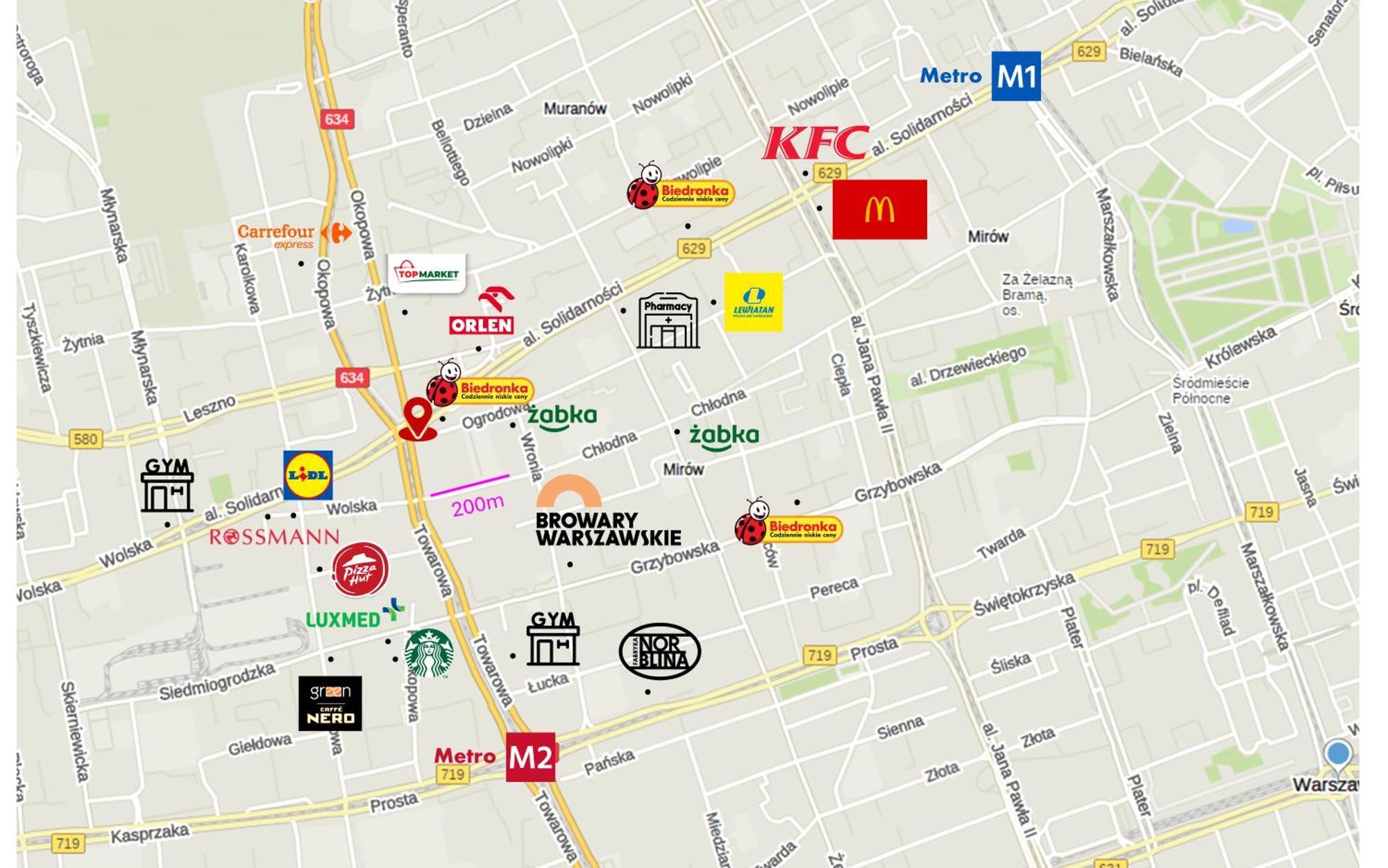 Greenview Warsaw City Centre Ogrodowa Fv 外观 照片